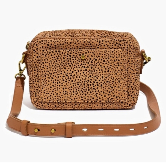 Madewell Transport Camera Bag in Dotted Calf Hair - Picture 1 of 6